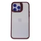 iPhone 14 Pro Kılıf Roblox Lens Standlı Kapak - Bordo