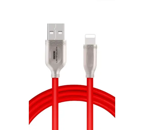 S48 Lightning Kablo iphone Uyumlu 1M 3A - Kırmızı