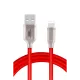 S48 Lightning Kablo iphone Uyumlu 1M 3A - Kırmızı