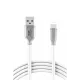 S48 Lightning Kablo iphone Uyumlu 1M 3A - Beyaz