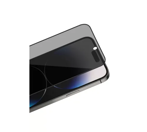 Apple iPhone 17 Pro Bilvis 3X AR Hayalet Cam Ekran Koruyucu - Siyah