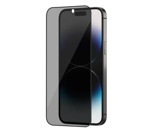 Apple iPhone 17 Pro Max Bilvis 3X AR Hayalet Cam Ekran Koruyucu - Siyah