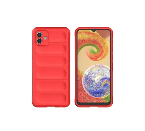 Samsung Galaxy A05 Kılıf Optimum Silikon - Kırmızı