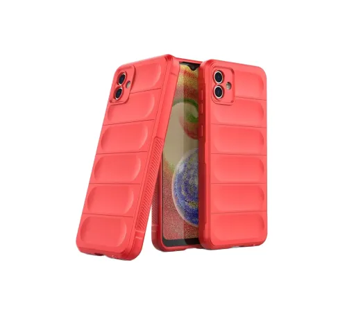 Samsung Galaxy A05 Kılıf Optimum Silikon - Kırmızı