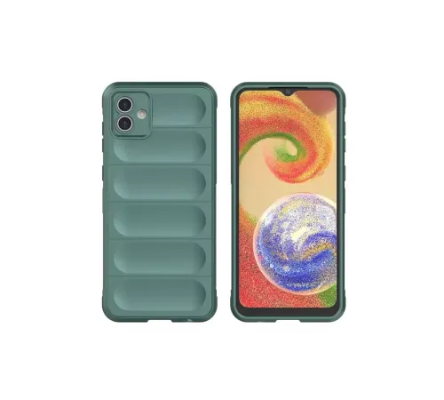 Samsung Galaxy A05 Kılıf Optimum Silikon - Koyu Yeşil