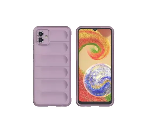 Samsung Galaxy A05 Kılıf Optimum Silikon - Mor
