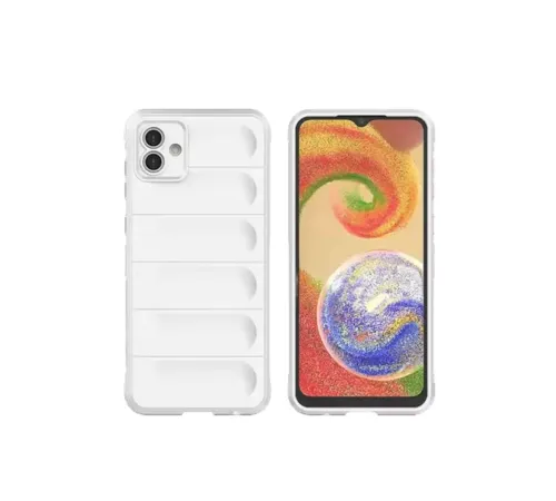 Samsung Galaxy A05 Kılıf Optimum Silikon - Krem