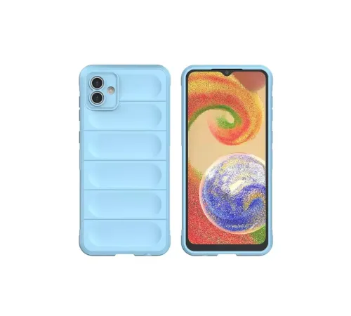 Samsung Galaxy A05 Kılıf Optimum Silikon - Sky Blue