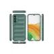Samsung Galaxy A05S Kılıf Optimum Silikon - Koyu Yeşil