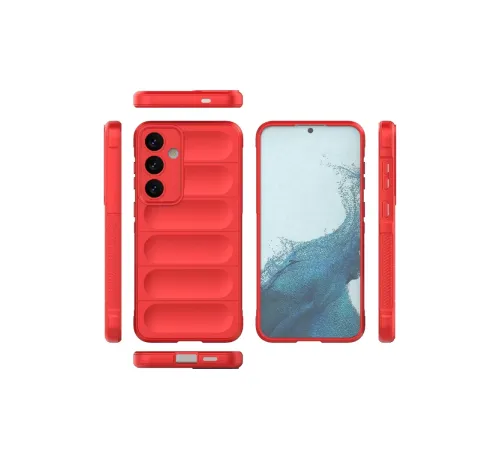 Samsung Galaxy S24 Kılıf Optimum Silikon - Kırmızı