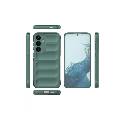 Samsung Galaxy S24 Kılıf Optimum Silikon - Koyu Yeşil