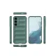 Samsung Galaxy S24 Kılıf Optimum Silikon - Koyu Yeşil