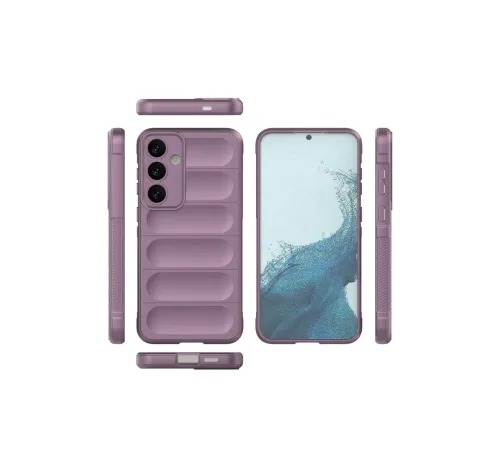 Samsung Galaxy S24 Kılıf Optimum Silikon - Mor