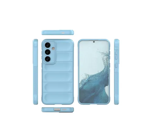 Samsung Galaxy S24 Kılıf Optimum Silikon - Sky Blue
