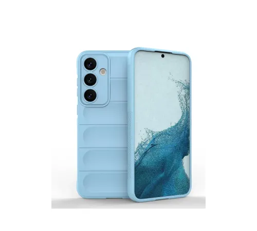 Samsung Galaxy S24 Kılıf Optimum Silikon - Sky Blue