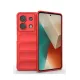 Xiaomi Poco X6 Kılıf Optimum Silikon - Kırmızı