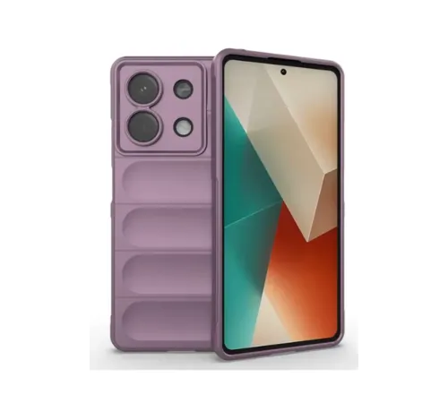 Xiaomi Poco X6 Kılıf Optimum Silikon - Mor