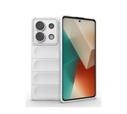 Xiaomi Poco X6 Kılıf Optimum Silikon - Krem