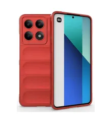 Xiaomi Poco X6 Pro Kılıf Optimum Silikon - Kırmızı