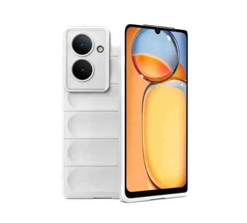 Xiaomi Redmi 13C Kılıf Optimum Silikon - Krem