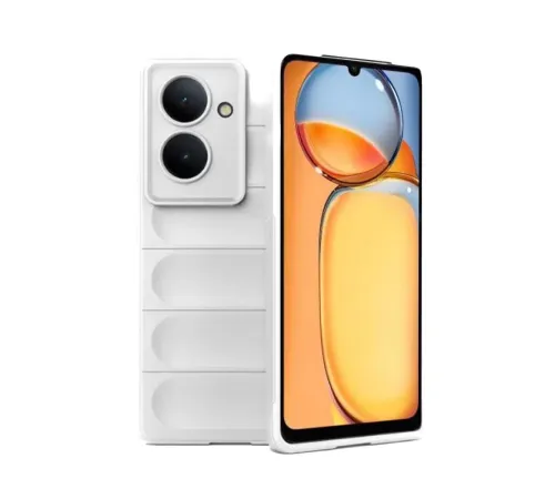 Xiaomi Redmi 13C Kılıf Optimum Silikon - Krem