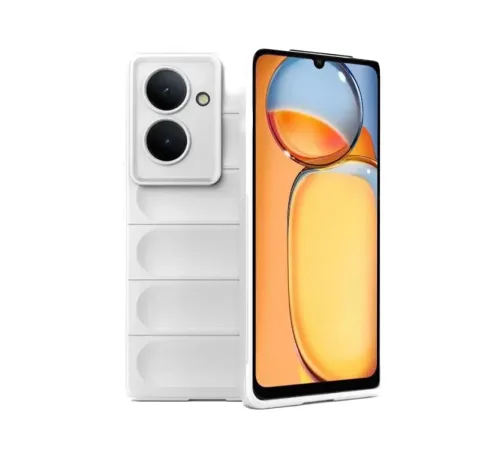 Xiaomi Redmi 13C Kılıf Optimum Silikon - Krem