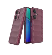 Vivo Y27 Kılıf Optimum Silikon - Bordo