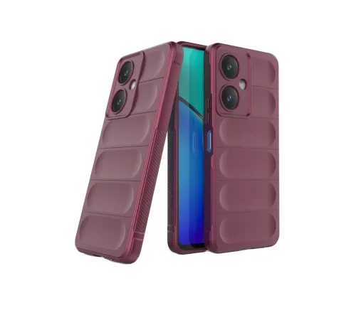 Vivo Y27 Kılıf Optimum Silikon - Bordo
