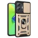 İnfinix Hot 30 5G Kılıf Pars Lens Yüzüklü Silikon - Gold