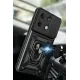 Xiaomi Poco X6 Pro Kılıf Pars Lens Yüzüklü Silikon - Kırmızı