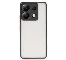 Xiaomi Redmi Note 13 Pro 5G Kılıf Montreal Silikon Kapak - Siyah