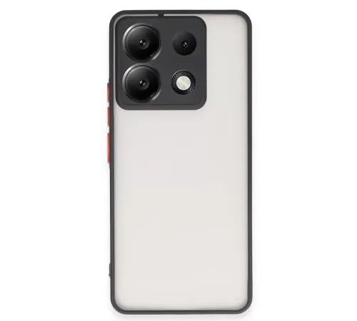 Xiaomi Redmi Note 13 Pro 5G Kılıf Montreal Silikon Kapak - Siyah