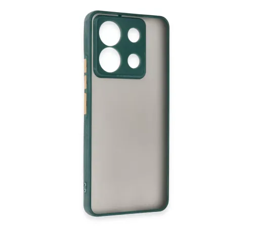 Xiaomi Redmi Note 13 Pro 5G Kılıf Montreal Silikon Kapak - Yeşil