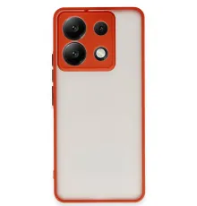 Xiaomi Redmi Note 13 Pro 5G Kılıf Montreal Silikon Kapak - Kırmızı