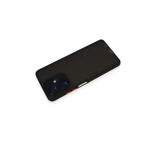 İnfinix Hot 30 4G Kılıf Montreal Silikon Kapak - Siyah