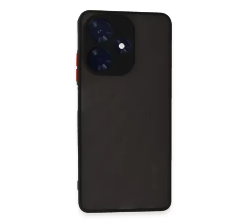 İnfinix Hot 30 4G Kılıf Montreal Silikon Kapak - Siyah