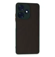 İnfinix Hot 30 4G Kılıf Montreal Silikon Kapak - Yeşil