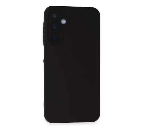 Samsung Galaxy A15 4G Kılıf Nano içi Kadife Silikon - Siyah