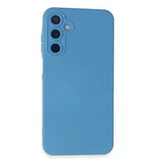 Samsung Galaxy A15 4G Kılıf Nano içi Kadife Silikon - Mavi