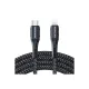 DC35 Type-C to Lightning Kablo 1MT - Siyah