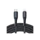 DC35 Type-C to Lightning Kablo 1MT - Siyah