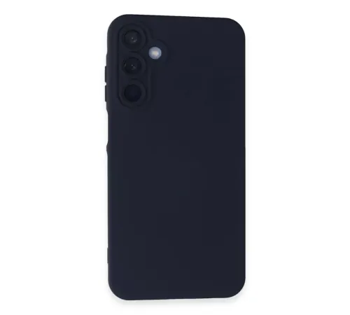 Samsung Galaxy A15 4G Kılıf Nano içi Kadife Silikon - Lacivert