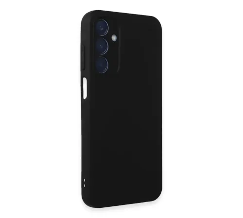 Samsung Galaxy A25 5G Kılıf Nano içi Kadife Silikon - Siyah