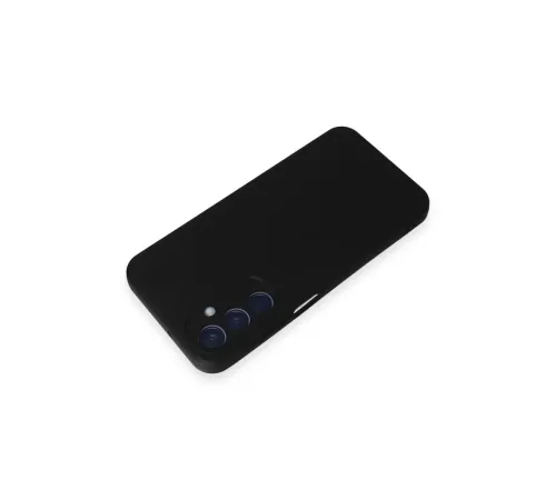 Samsung Galaxy A25 5G Kılıf Nano içi Kadife Silikon - Siyah