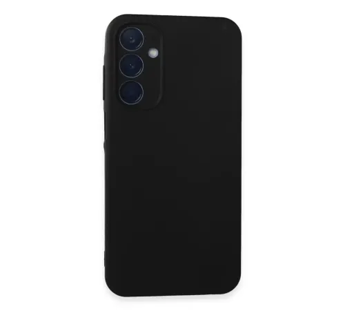 Samsung Galaxy A25 5G Kılıf Nano içi Kadife Silikon - Siyah