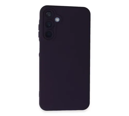 Samsung Galaxy A25 5G Kılıf Nano içi Kadife Silikon - Mor