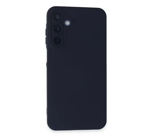 Samsung Galaxy A25 5G Kılıf Nano içi Kadife Silikon - Lacivert