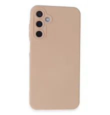 Samsung Galaxy A25 5G Kılıf Nano içi Kadife Silikon - Pudra