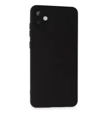 Samsung Galaxy A05 Kılıf Nano içi Kadife Silikon - Siyah