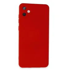 Samsung Galaxy A05 Kılıf Nano içi Kadife Silikon - Kırmızı